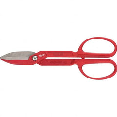 Milwaukee Tool - Snips Snip Type: Tinner's Snip Cut Direction: Straight - Exact Tool & Supply
