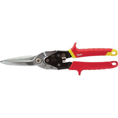 Milwaukee Tool - Snips Snip Type: Aviation Snip Cut Direction: Straight - Exact Tool & Supply