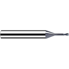 Fraisa - 0.8mm Diam 2 Flute Solid Carbide 0.2mm Corner Radius End Mill - Exact Tool & Supply