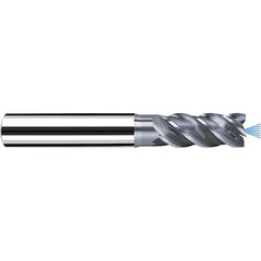 Fraisa - 1/2" Diam 4 Flute Solid Carbide 0.008" Corner Radius End Mill - Exact Tool & Supply