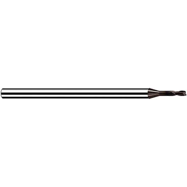Fraisa - 1.2mm, 1.44mm LOC, 50mm OAL, 2 Flute Solid Carbide Square End Mill - Exact Tool & Supply