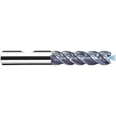 Fraisa - 10mm Diam 4 Flute Solid Carbide 0.2mm Corner Radius End Mill - Exact Tool & Supply
