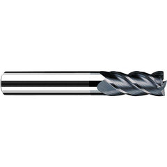 Fraisa - 5/8, 1-1/4" LOC, 5/8" Shank Diam, 3-1/2" OAL, 4 Flute Solid Carbide Square End Mill - Exact Tool & Supply