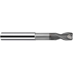 Fraisa - 8mm Diam 2 Flute Solid Carbide 1mm Corner Radius End Mill - Exact Tool & Supply