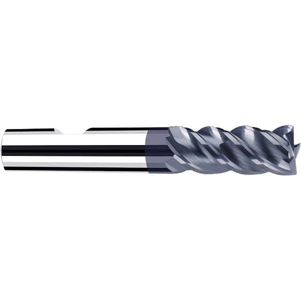 Fraisa - 5mm, 10mm LOC, 57mm OAL, 4 Flute Solid Carbide Square End Mill - Exact Tool & Supply