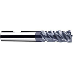 Fraisa - 5mm, 10mm LOC, 57mm OAL, 4 Flute Solid Carbide Square End Mill - Exact Tool & Supply