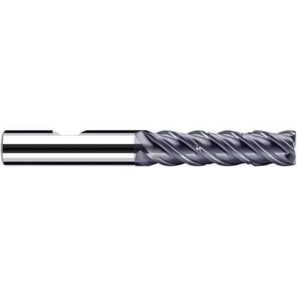 Fraisa - 12mm, 44mm LOC, 97mm OAL, 4 Flute Solid Carbide Square End Mill - Exact Tool & Supply