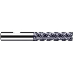 Fraisa - 12mm, 44mm LOC, 97mm OAL, 4 Flute Solid Carbide Square End Mill - Exact Tool & Supply