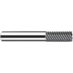 Fraisa - 8mm, 19mm LOC, 63mm OAL, 7 Flute Solid Carbide Square End Mill - Exact Tool & Supply