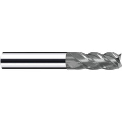 Fraisa - 5/8, 1-1/4" LOC, 5/8" Shank Diam, 3-1/2" OAL, 4 Flute Solid Carbide Square End Mill - Exact Tool & Supply