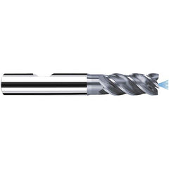 Fraisa - 10mm Diam 4 Flute Solid Carbide 0.2mm Corner Radius End Mill - Exact Tool & Supply