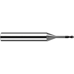 Fraisa - 5mm Diam, 5mm LOC, 2 Flute Solid Carbide Ball End Mill - Exact Tool & Supply