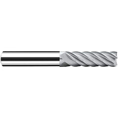 Fraisa - 10mm, 30mm LOC, 84mm OAL, 6 Flute Solid Carbide Square End Mill - Exact Tool & Supply
