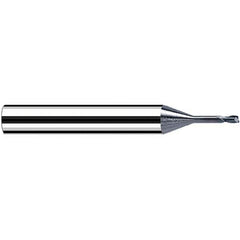 Fraisa - 0.2mm, 6mm LOC, 57mm OAL, 2 Flute Solid Carbide Square End Mill - Exact Tool & Supply