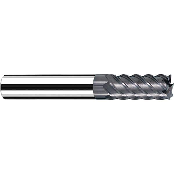 Fraisa - 5/8, 1-1/4" LOC, 5/8" Shank Diam, 3-1/2" OAL, 8 Flute Solid Carbide Square End Mill - Exact Tool & Supply