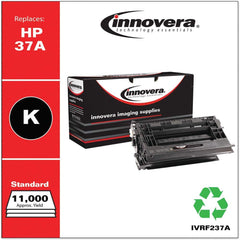 innovera - Remanufactured Black Toner Cartridge, Replacement for HP 37A (CF237A), 11,000 Page-Yield - Exact Tool & Supply