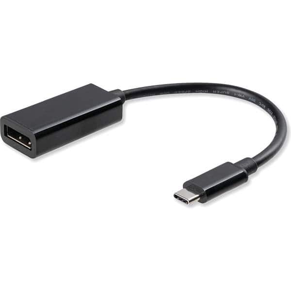 innovera - Computer Cable Connection Type: USB-C to DisplayPort 4K Overall Length (Inch): 7.8 - Exact Tool & Supply