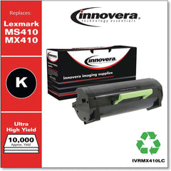 innovera - Office Machine Supplies & Accessories; For Use With: Lexmark? MS410D, MS410DN, MS415DN, MS510DN, MS610DE, MS610DN, MS610DTE, MS610DTN, MX310DN, MX410DE, MX510DE, MX510DTE, MX511DE, MX511DHE, MX511DTE, MX610DE, MX611DE, MX611DFE, MX611DHE, MX61 - Exact Tool & Supply