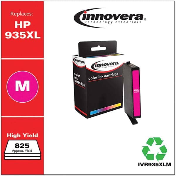 innovera - Office Machine Supplies & Accessories For Use With: HP OfficeJet 6812, 6815, 6820; OfficeJet Pro 6230, 6830, 6835 Nonflammable: No - Exact Tool & Supply