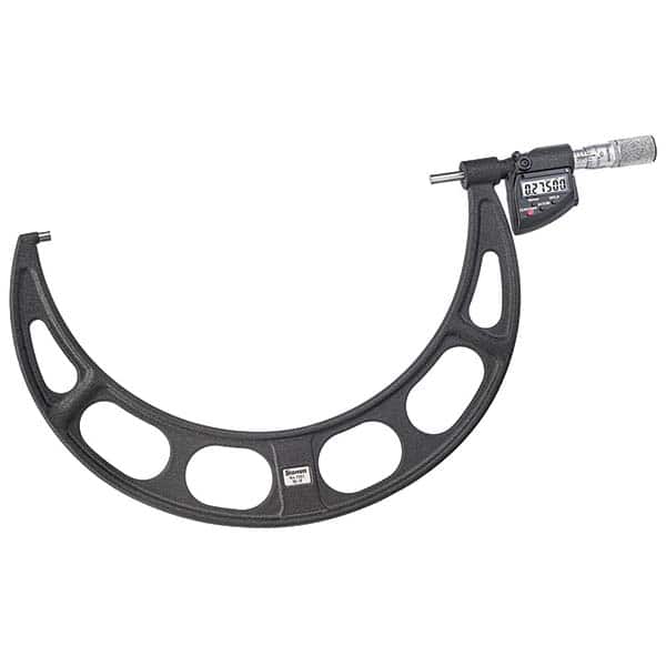 Starrett - Electronic Outside Micrometers Type: Standard Minimum Measurement (Decimal Inch): 15 - Exact Tool & Supply