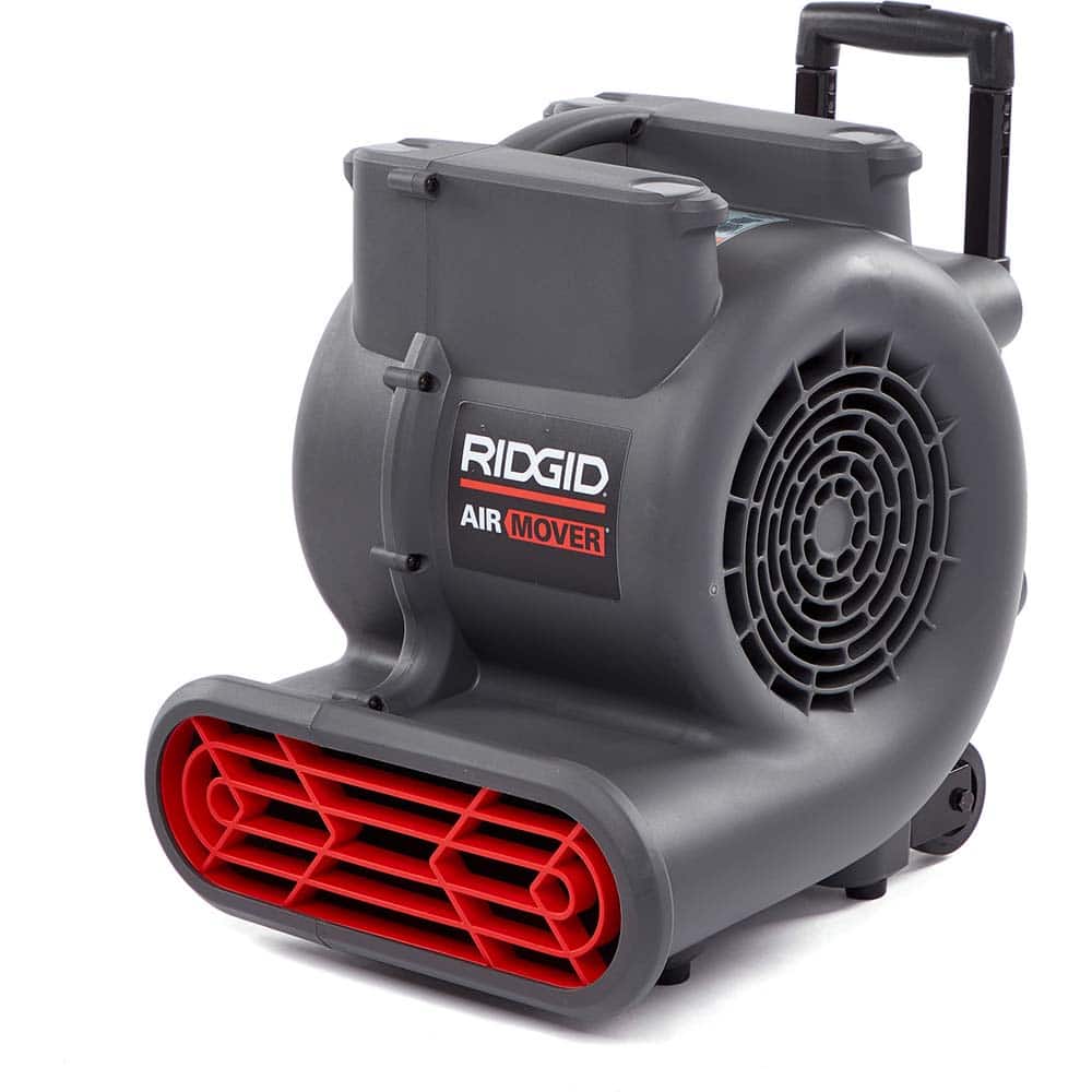 Ridgid - Carpet & Floor Dryers Type: Air Mover Air Flow (CFM): 1625 - Exact Tool & Supply