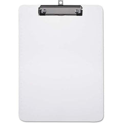 UNIVERSAL - Clip Boards Color: Clear Length (Decimal Inch): 12.4000 - Exact Tool & Supply