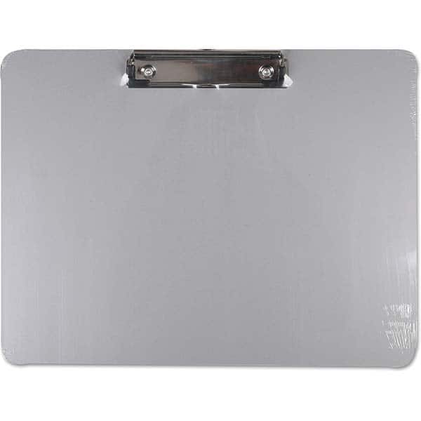 UNIVERSAL - Clip Boards Color: Silver Length (Decimal Inch): 12.2000 - Exact Tool & Supply