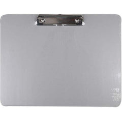 UNIVERSAL - Clip Boards Color: Silver Length (Decimal Inch): 12.2000 - Exact Tool & Supply