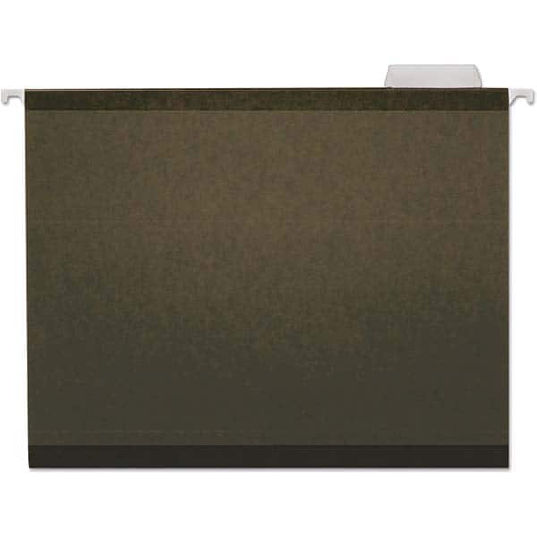 UNIVERSAL - File Folders, Expansion Folders & Hanging Files Folder/File Type: Hanging File Folder Color: Green - Exact Tool & Supply