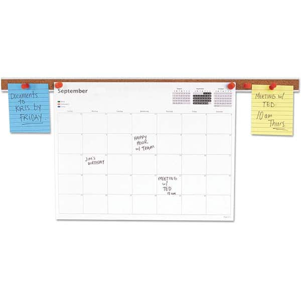 UNIVERSAL - Cork Bulletin Boards Style: Bulletin Color: Brown - Exact Tool & Supply
