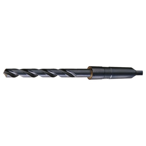 1 RHS / RHC HSS 118 Degree Radial Point Taper Shank Taper Length Drill - Steam Oxide - Exact Tool & Supply