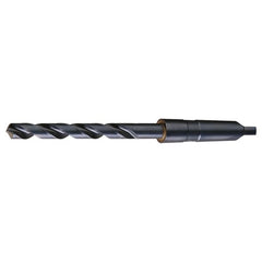 11/16 RHS / RHC HSS 118 Degree Radial Point Taper Shank Taper Length Drill - Steam Oxide - Exact Tool & Supply