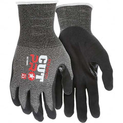 MCR Safety - Size L, ANSI Cut Lvl A3, Puncture Lvl 4, Abrasion Lvl 4, Foam Nitrile Coated Cut & Puncture Resistant Gloves - Exact Tool & Supply