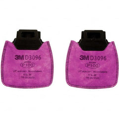 3M - Half & Full Facepiece Cartridges & Filters Type: Filter NIOSH Filter Rating: P100 - Exact Tool & Supply