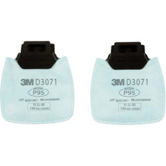 3M - Half & Full Facepiece Cartridges & Filters; Type: Filter ; NIOSH Filter Rating: P95; P95 ; Protection Type: Particulates ; Color Code: Blue ; Filter Rating: P95 ; Manufacturer's Series: D3071 - Exact Tool & Supply