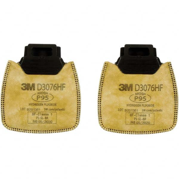 3M - Half & Full Facepiece Cartridges & Filters Type: Cartridge NIOSH Filter Rating: P95 - Exact Tool & Supply