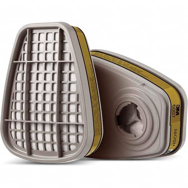 3M - Half & Full Facepiece Cartridges & Filters Type: Cartridge NIOSH Filter Rating: No Rating - Exact Tool & Supply