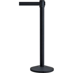 Tensator - Barrier Posts Type: Tensabarrier Post Post Color/Finish: Black - Exact Tool & Supply