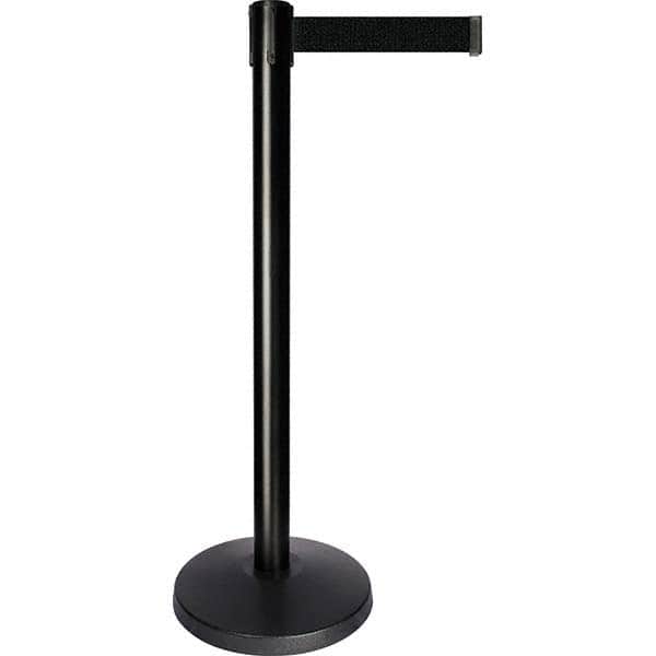 Tensator - Barrier Posts Type: Tensabarrier Post Post Color/Finish: Black - Exact Tool & Supply