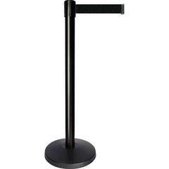 Tensator - Barrier Posts Type: Tensabarrier Post Post Color/Finish: Black - Exact Tool & Supply