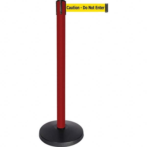 Tensator - Barrier Posts Type: Tensabarrier Post Post Color/Finish: Red - Exact Tool & Supply