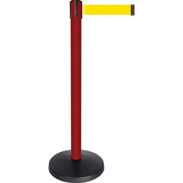 Tensator - Barrier Posts Type: Tensabarrier Post Post Color/Finish: Red - Exact Tool & Supply