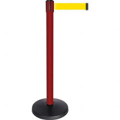Tensator - Barrier Posts Type: Tensabarrier Post Post Color/Finish: Red - Exact Tool & Supply