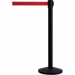 Tensator - Barrier Posts Type: Tensabarrier Post Post Color/Finish: Black - Exact Tool & Supply