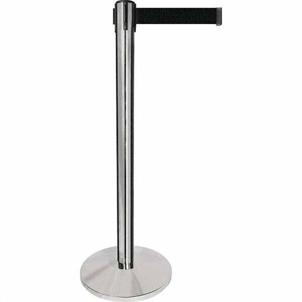 Tensator - Barrier Posts Type: Tensabarrier Post Post Color/Finish: Polished Chrome - Exact Tool & Supply
