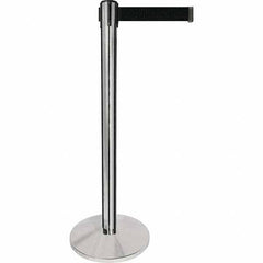 Tensator - Barrier Posts Type: Tensabarrier Post Post Color/Finish: Polished Chrome - Exact Tool & Supply