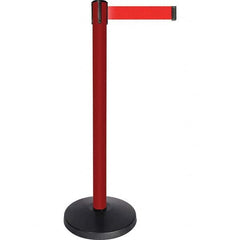 Tensator - Barrier Posts Type: Tensabarrier Post Post Color/Finish: Red - Exact Tool & Supply