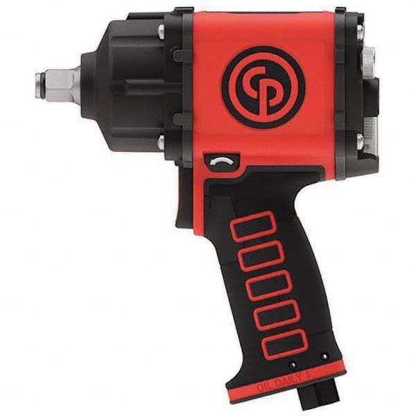 Chicago Pneumatic - Air Impact Wrenches & Ratchets Drive Size: 1/2 Handle Type: Pistol Grip - Exact Tool & Supply
