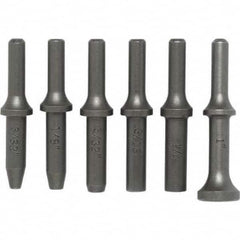 Chicago Pneumatic - 2,580 BPM, 2.24" Long Stroke, Air Riveting Hammer - Exact Tool & Supply
