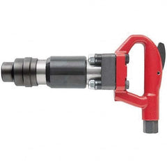 Chicago Pneumatic - 2,600 BPM, 1-1/8" Long Stroke, Air Chipping Hammer - Exact Tool & Supply